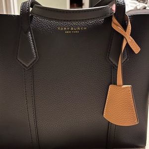 Tory Burch - Black Perry Small Leather Tote